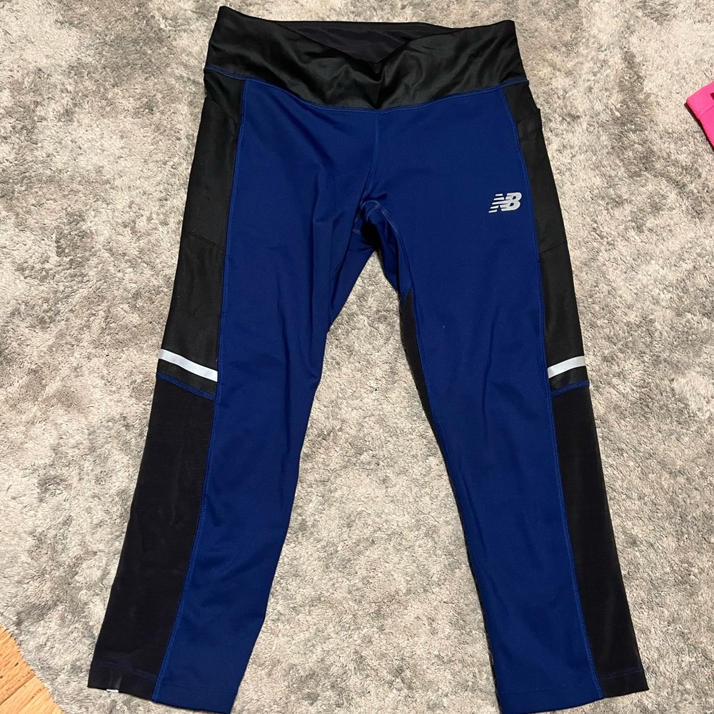 New balance running crop tights